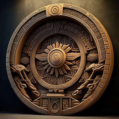 3D model Stargate SG 1 Unleashed game (STL)